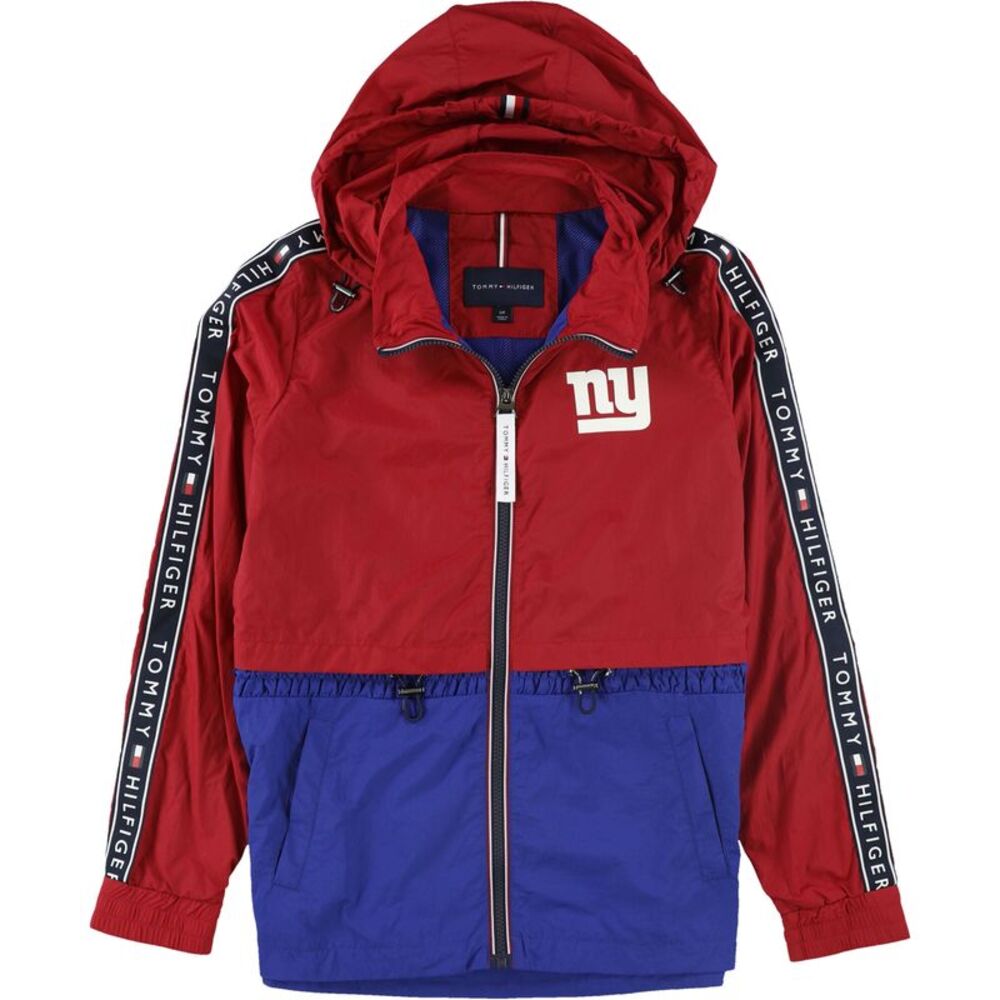 Tommy Hilfiger Womens NY Giants Windbreaker Jacket, NWT